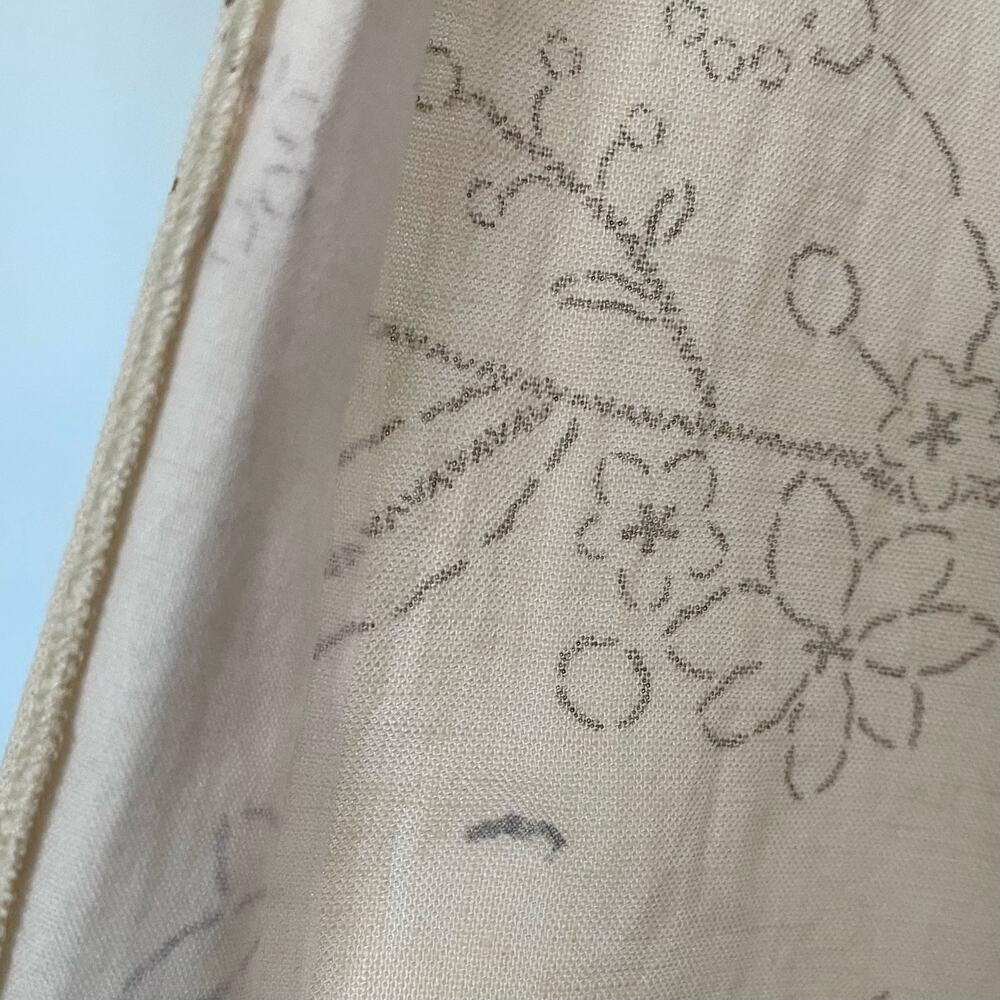 Madewell Cream Floral-Print Midi Dress - Picture 10 of 11